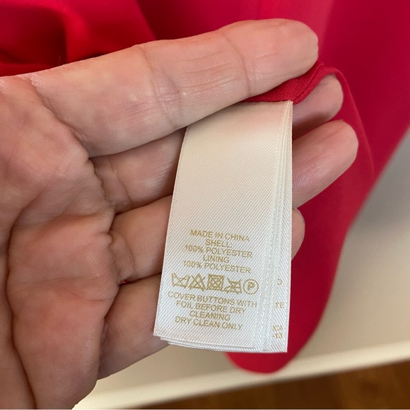 Kate Spade mini dress, ALADDIN, deep coral pink, size 6‎ - Picture 6 of 9